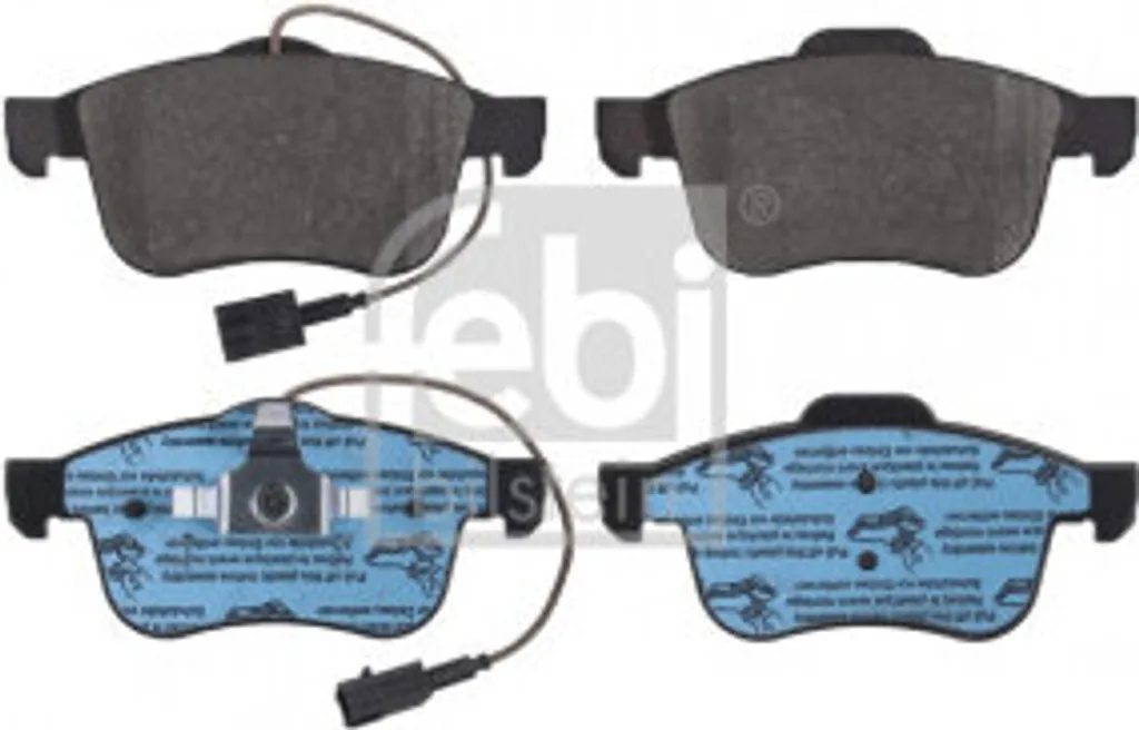 Remplacement plaquettes de frein Alfa 159 (939) : Kit FEBI 16847 Fiable