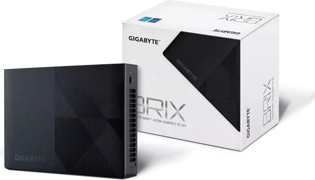 Gigabyte GB-BNIP-N100 Brix Mini-PC Intel N100 1x DDR4 Produktbild 