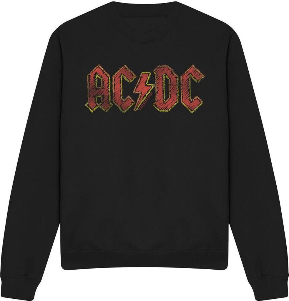 AC/DC - Sweatshirt für Herren/Damen Uni TV11176 (XL) (Schwarz)