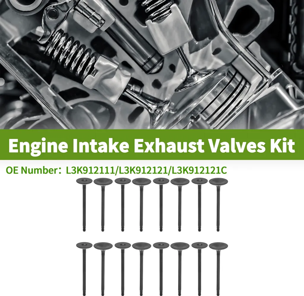 Soupapes d'admission et d'échappement pour moteur Mazda CX-7 2.3 Turbo