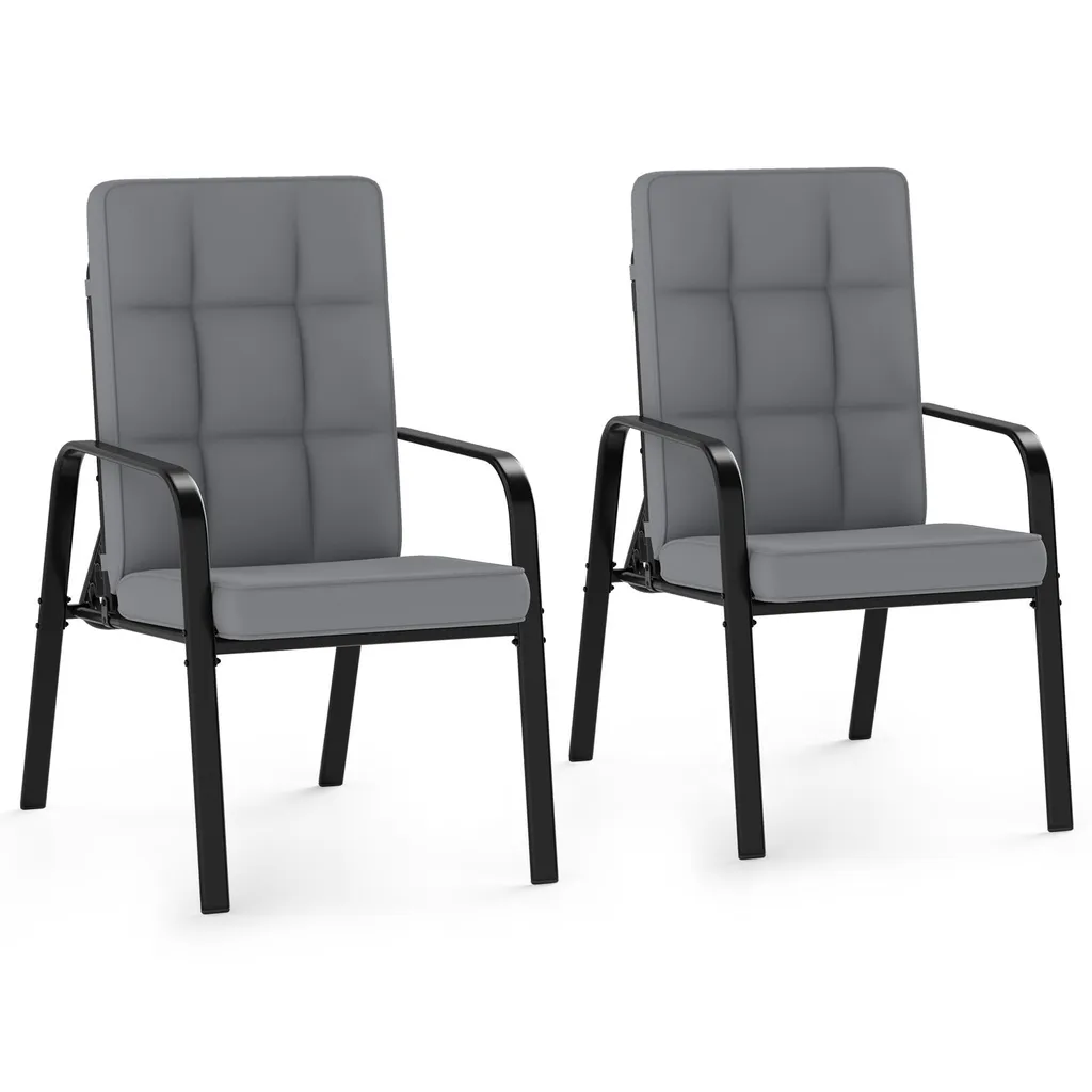 Chaises de Jardin avec Dossier Réglable pour Soulager le Mal de Dos