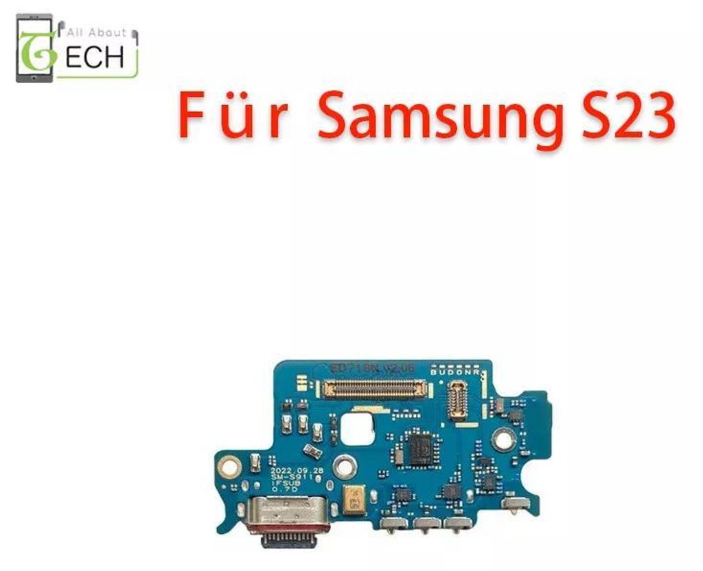 Ladebuchse für Samsung Galaxy S23 5G S911B Anschluss Produktbild 