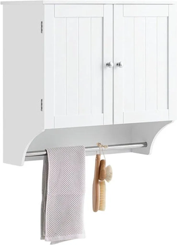 Rangement de salle de bain mural 60x60x30 cm idéal pour petits espaces