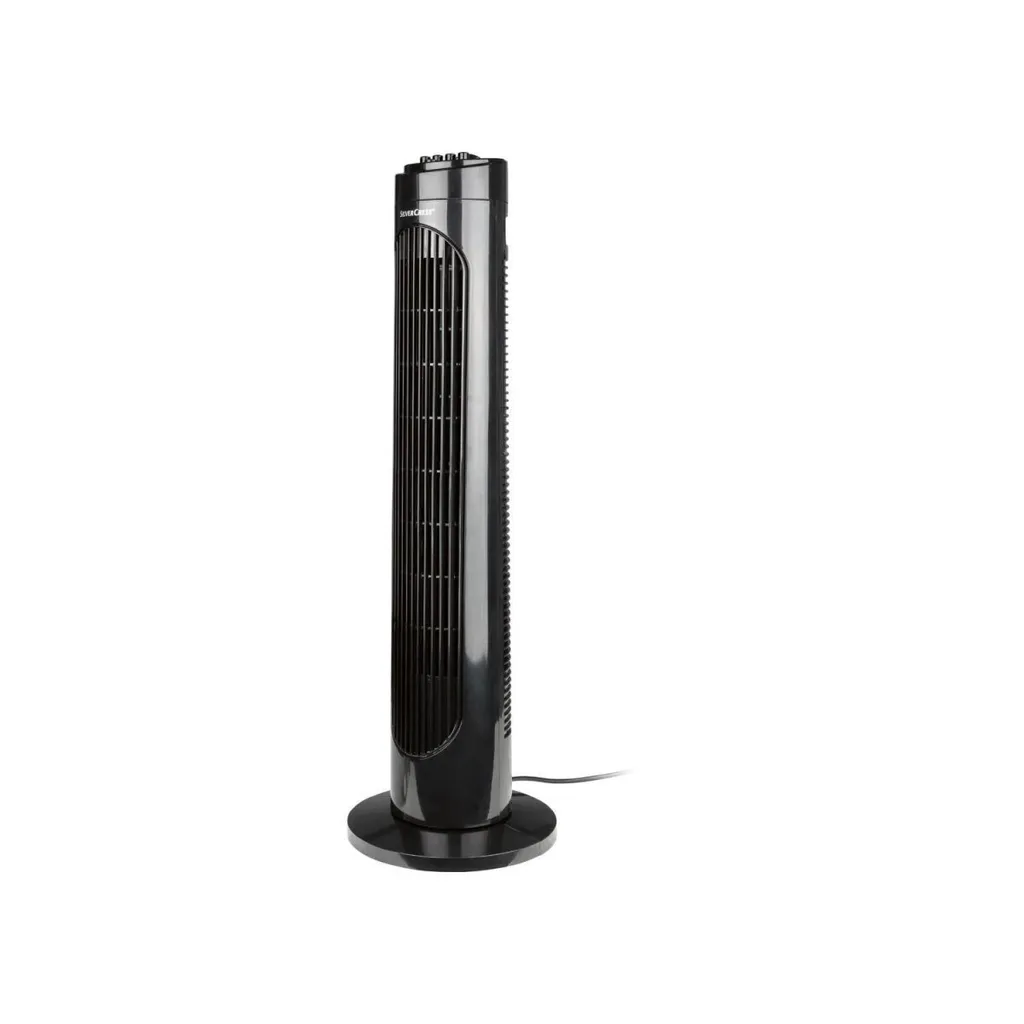 Ventilatore a Colonna Silvercrest Nero STV 50 I1 - Stile e Comfort