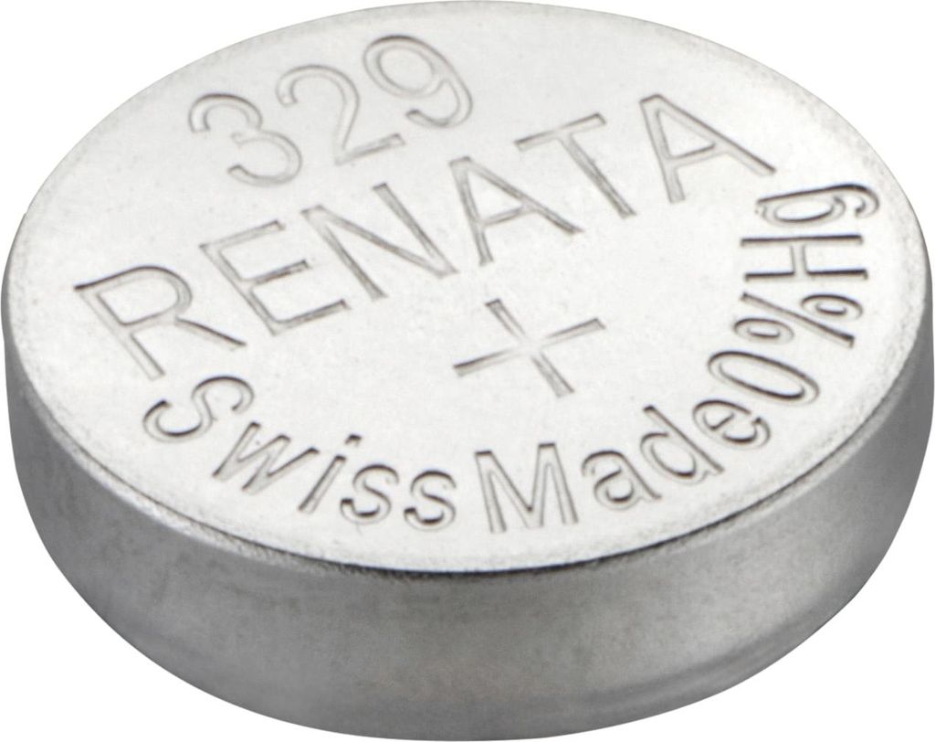 RENATA Knopfzelle 329, 37mAh, Silberoxid