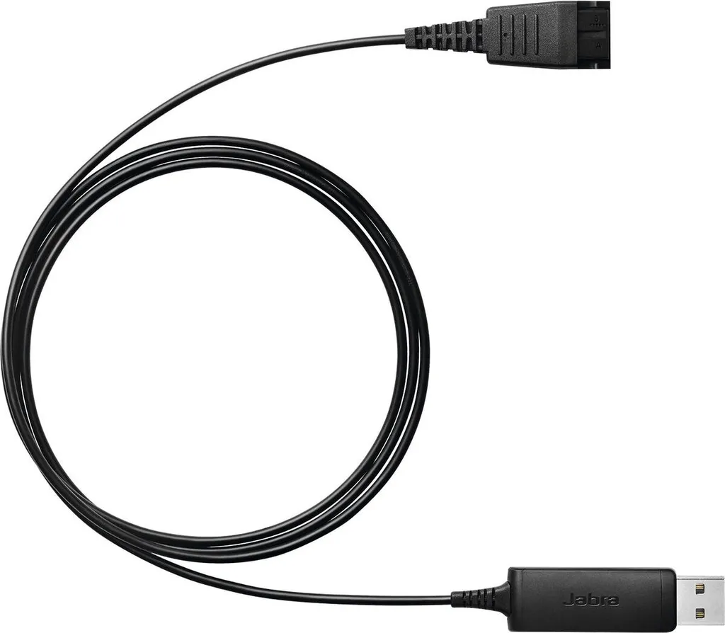 Cordon Adaptateur Jabra 230-09 RJ9 pour Téléphone Fixe et Casque QD