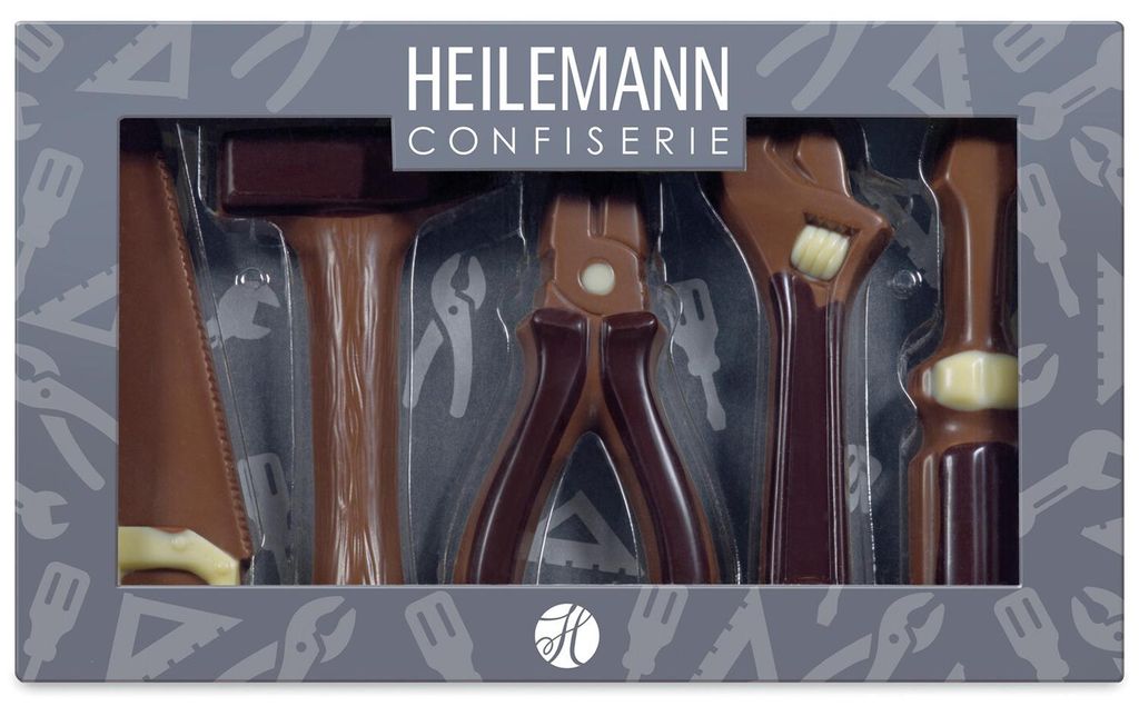 Heilemann Confiserie Geschenkpackung 'Werkzeuge' 100g Produktbild 