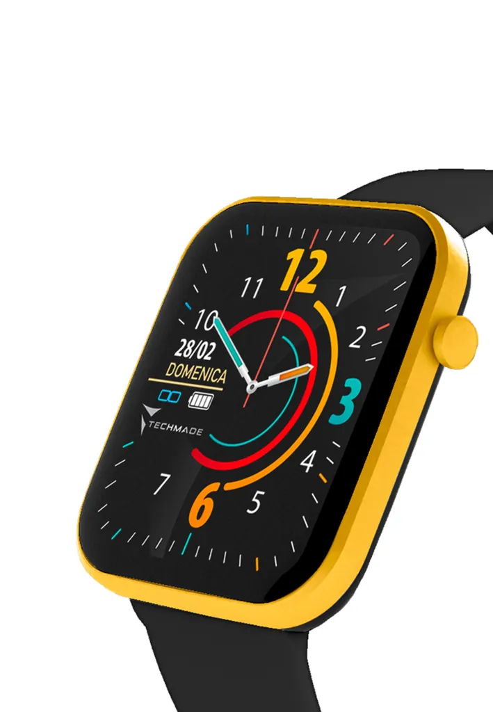 Montre Connectée Homme Techmade Hava Collection Noire - Design Chic - 4