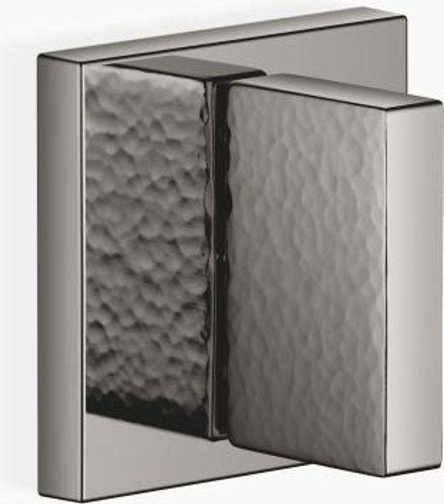 Dornbracht MEM Unterputzventil, rechtsschließend 1/2, mit Hammerschlag Struktur, 36604782-19