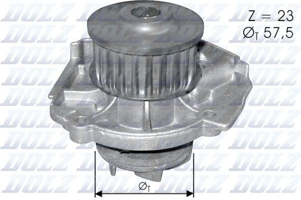 DOLZ Kühlmittelpumpe Wasserpumpe S219