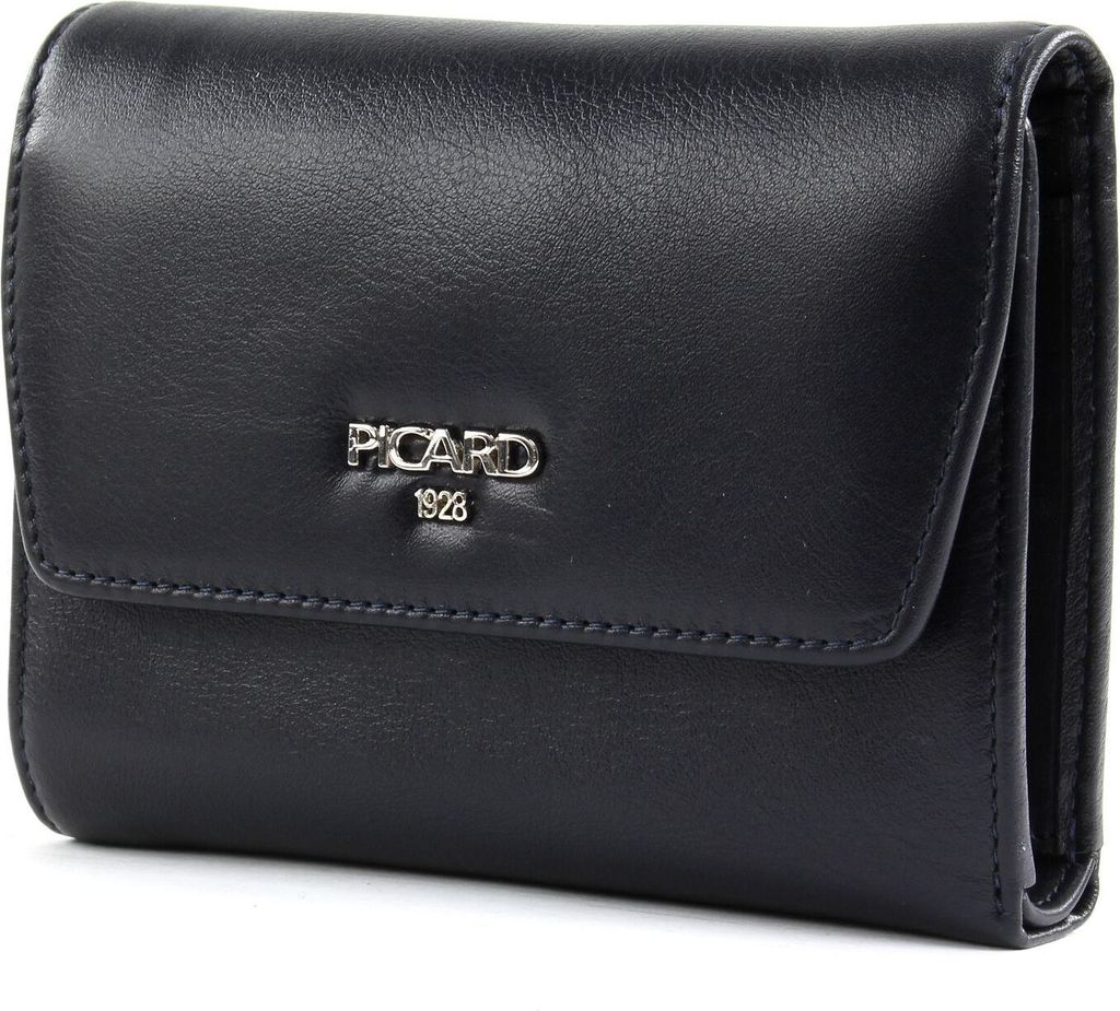 PICARD Leder Geldbörse Bingo Flap Wallet Ocean blau