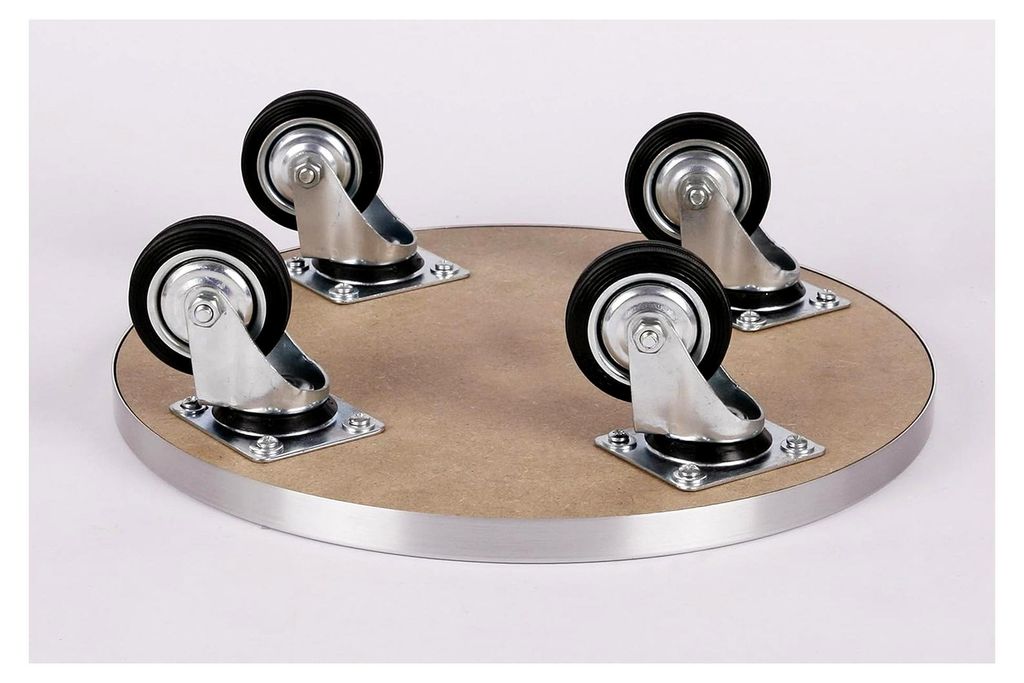Möbelroller/Pflanzenroller Ø 40 cm, ALU, 200 kg, große Rollen, hergestellt in Deutschland