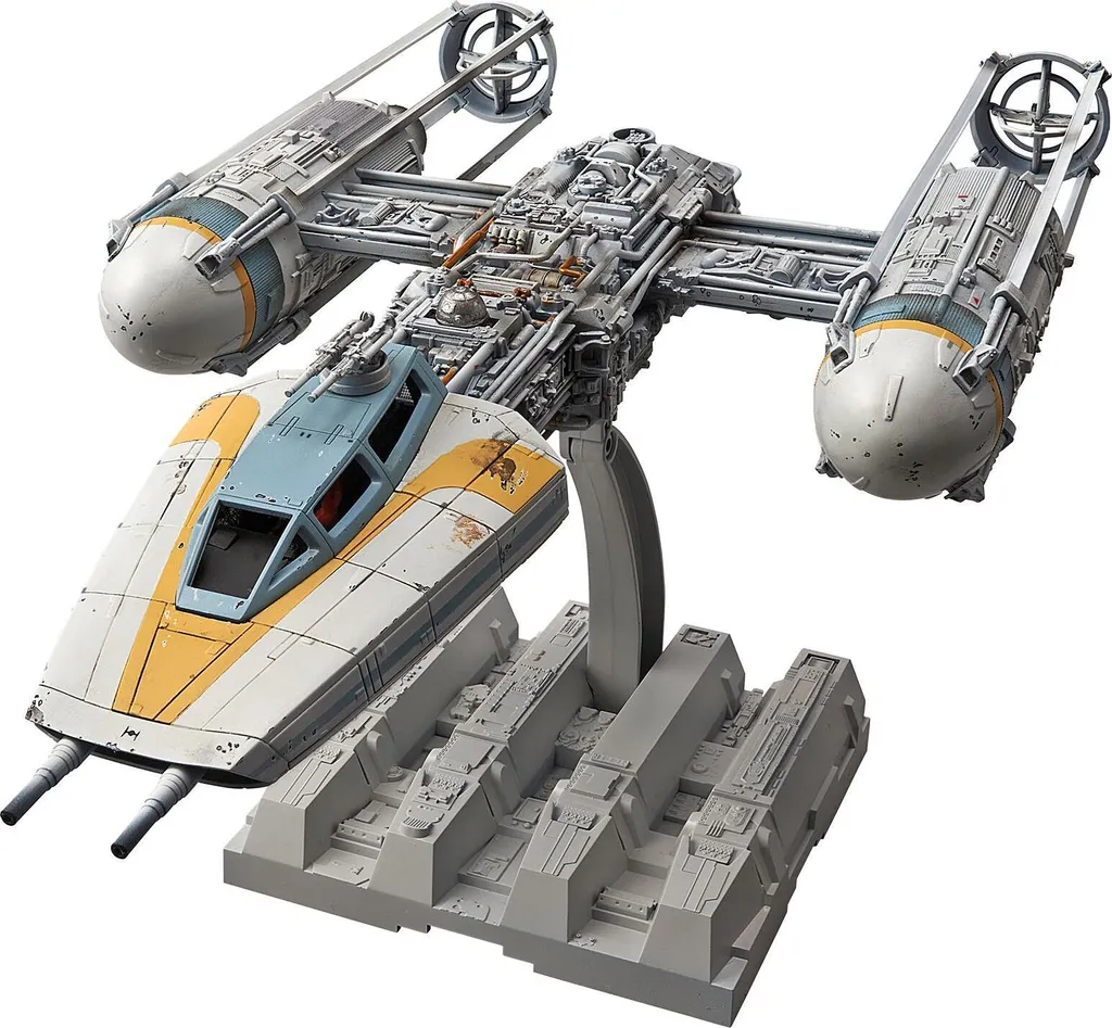 Y-Wing Starfighter 1:72 - Maquette précise sans défaut d'ajustement