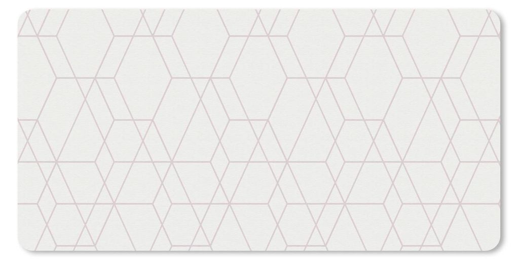 MuchoWow Mauspad Mousepad Mosaik - Gestaltung - Geometrie 60x30 cm - Mousepads - Maus Mat - Pad - Mausunterlage - Nachhaltig - Gadgets und Trends