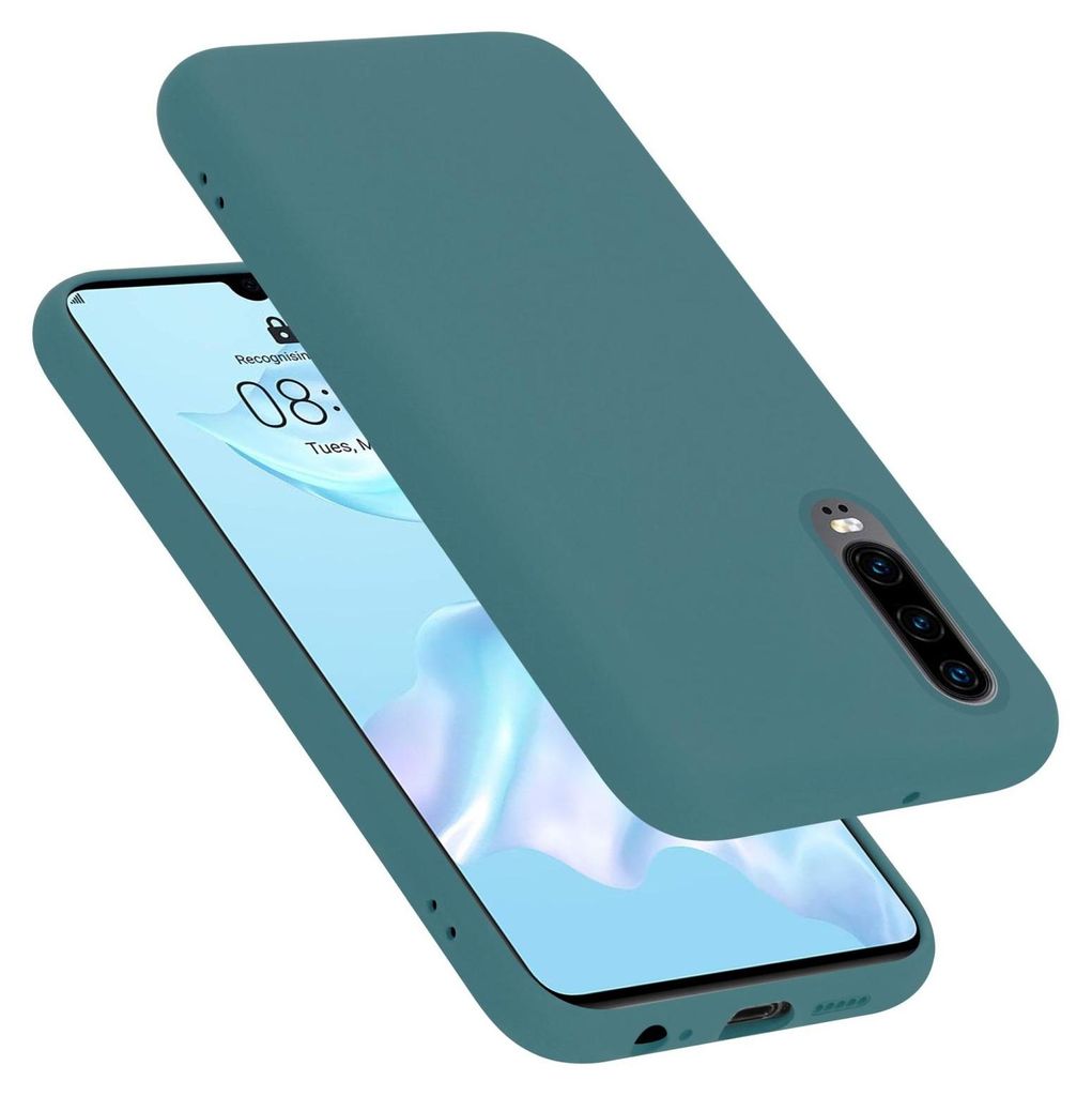 Cadorabo Schutzhülle für Huawei P30 Hülle in Grün Produktbild 