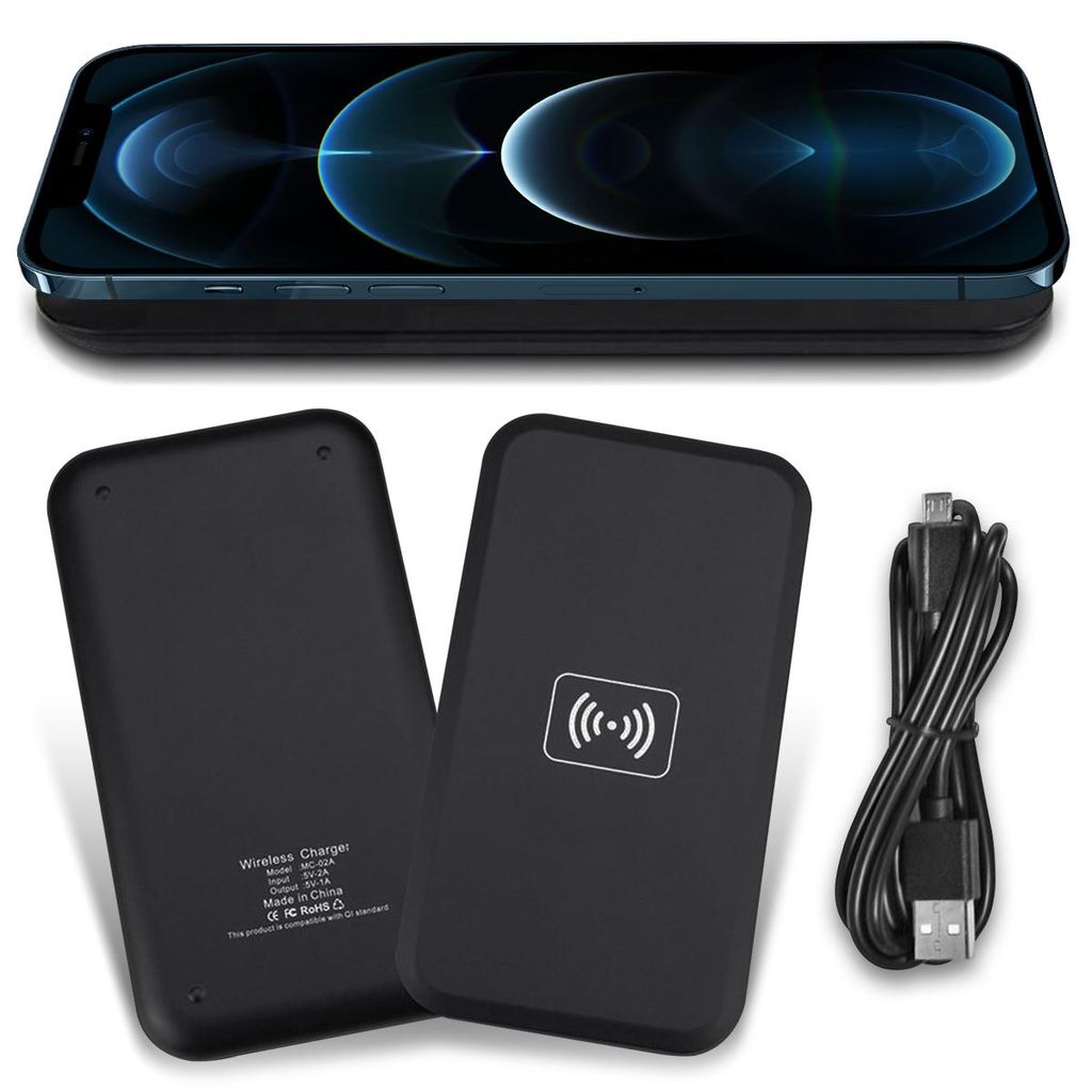 Induktives Schnellladegerät für Apple iPhone 12 Pro QI Produktbild 