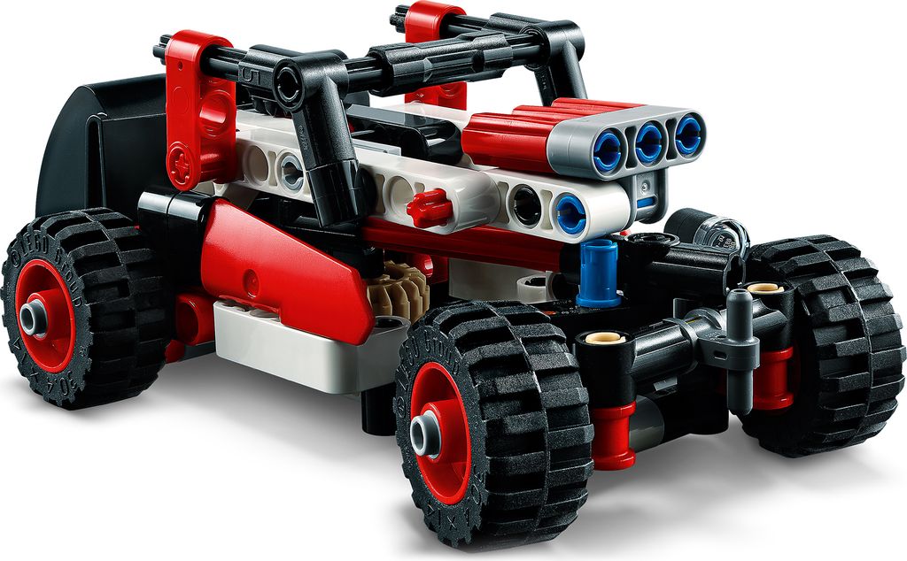 LEGO 42116 Technic Kompaktlader, Bagger - Hot Rod, 2-in-1 Produktbild 5