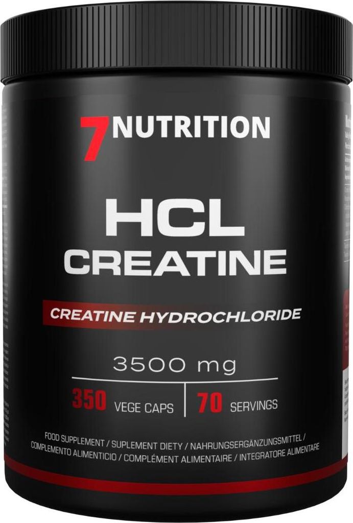 7Nutrition HCL Kreatin 350 Gemüsekapseln