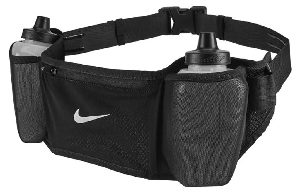 Ceinture d'hydratation Nike Stride unisexe avec deux gourdes pour trail