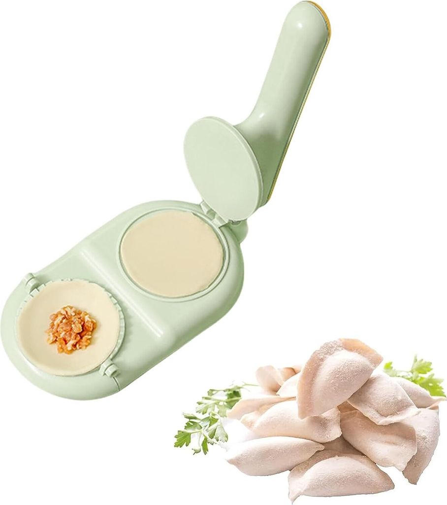 Manuelle Teigpresse Diy KnöDelmacher 2-In-1 KnöDelmaschine KnöDelmaschine KnöDelform Wan-Tan-Formmaschine Manuelle KnöDel-Nudelpresse FüR Kü...