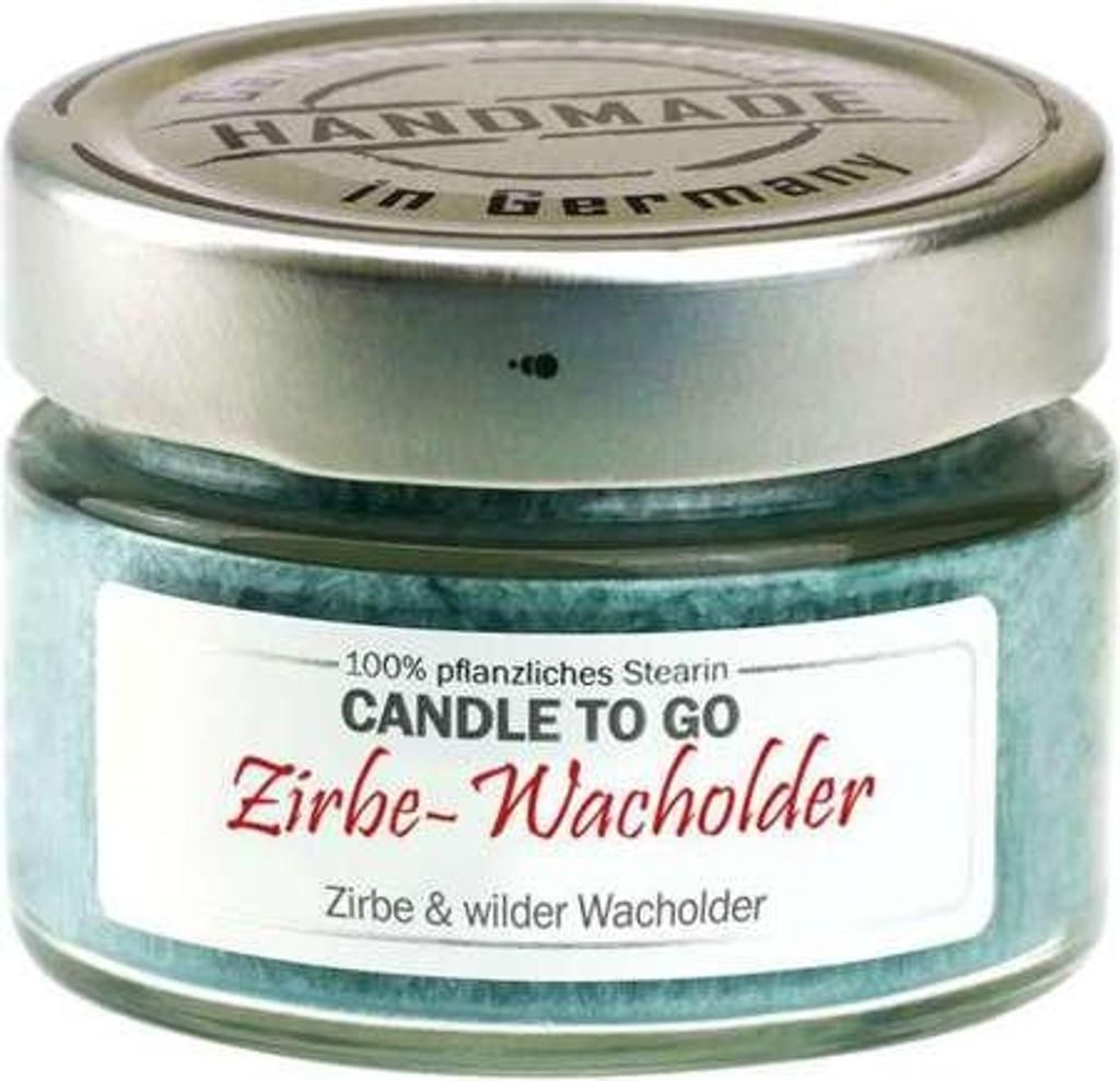 Zirbe Wacholder - Candle to Go Duftkerze von Candle Factory Produktbild 
