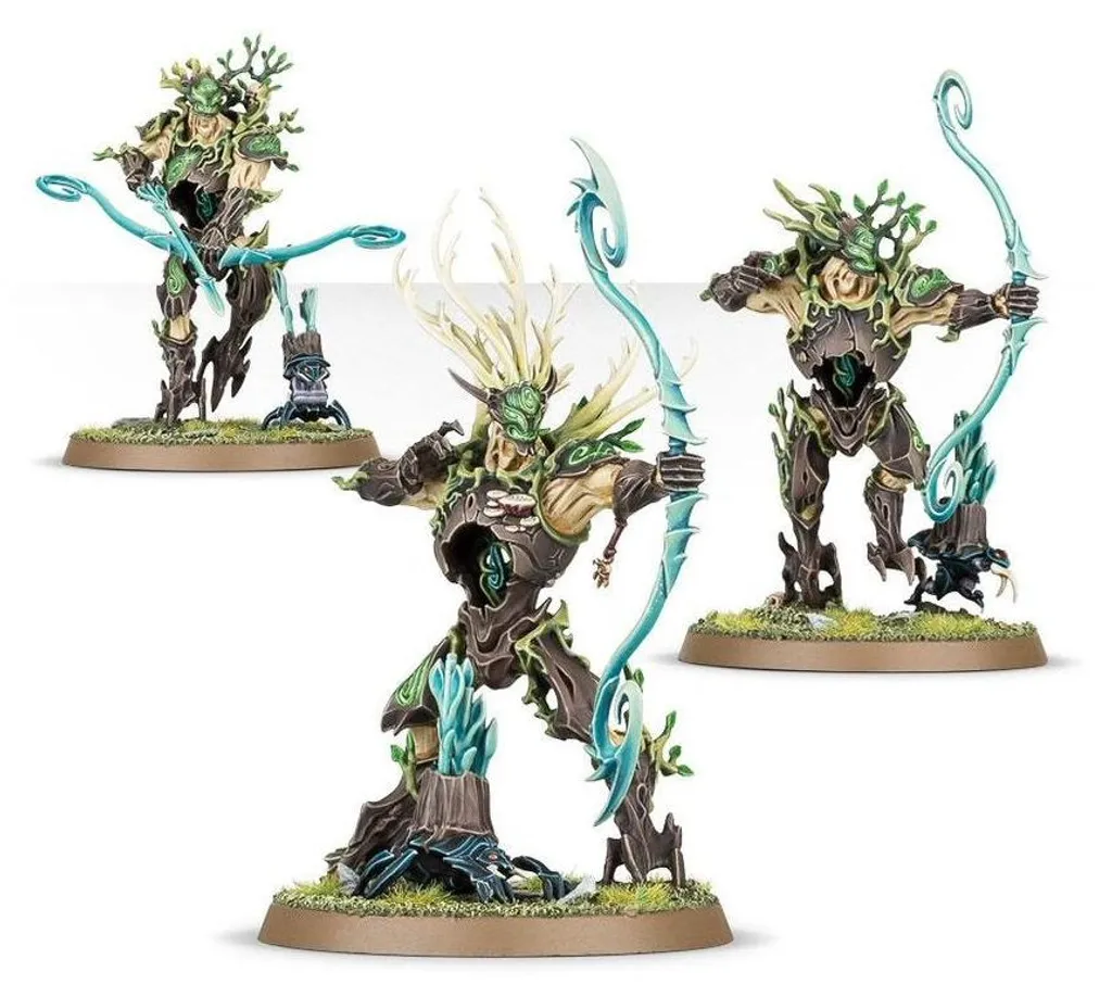 Kit de Figurines Sylvaneth : Bosquet de Strongroot 92-32 pour Warhammer