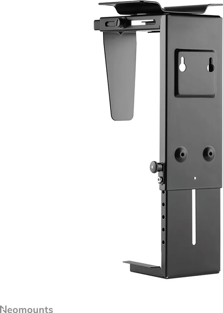 Support unité centrale sous bureau Neomounts réglable acier noir - 9