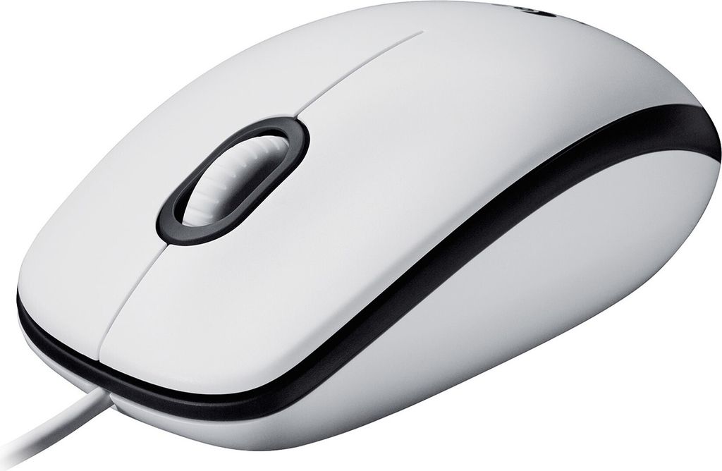 Logitech M100 - Maus - Full-Size - rechts- und linkshändig