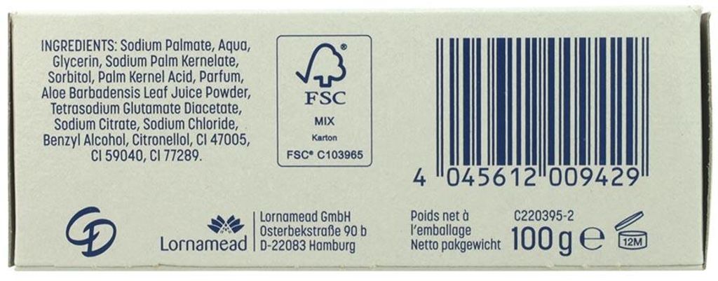 CD Seife CD 100g Aloe Vera Seifen