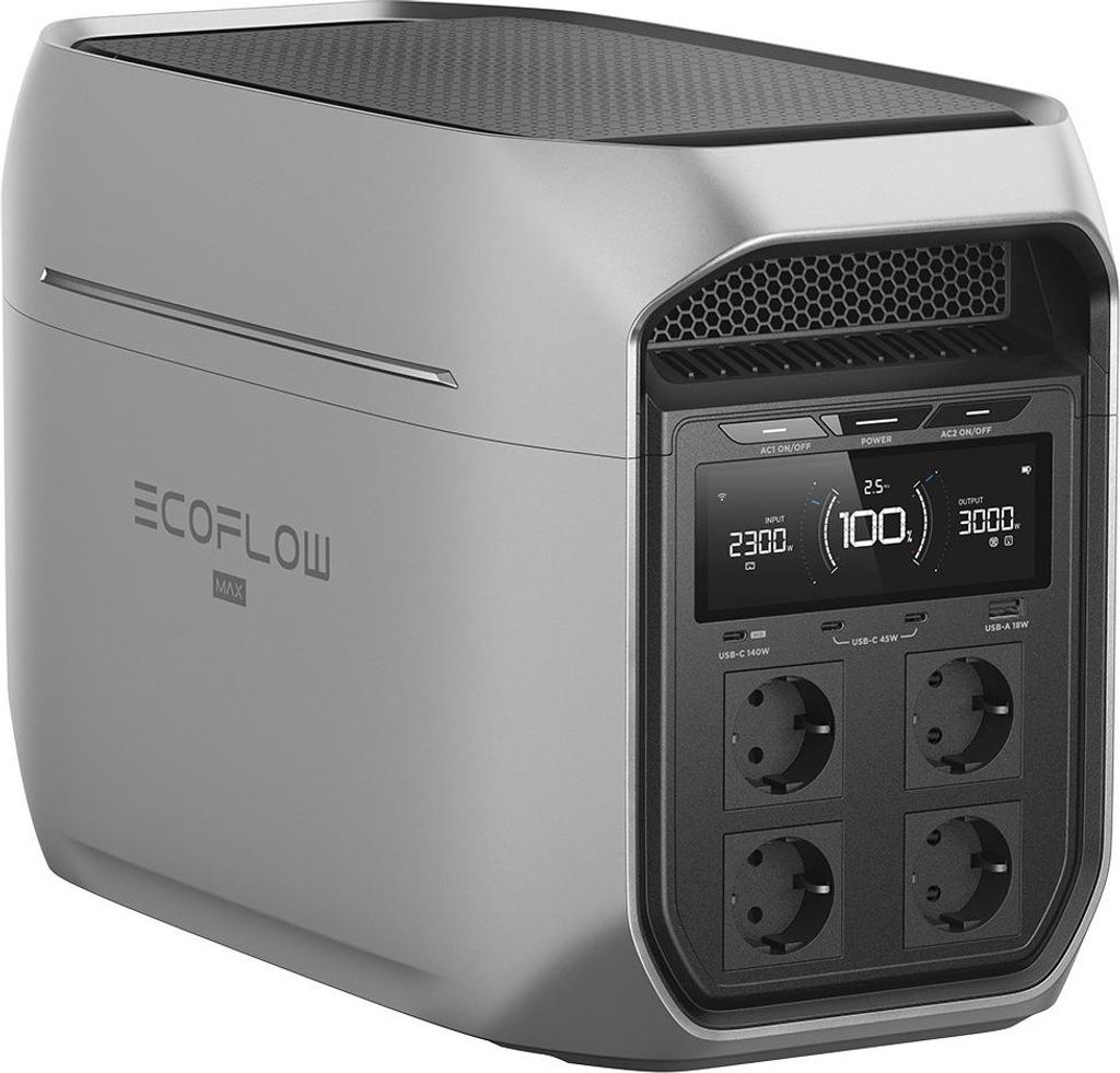 ECOFLOW Delta 3 Max Plus - Portable Powerstation