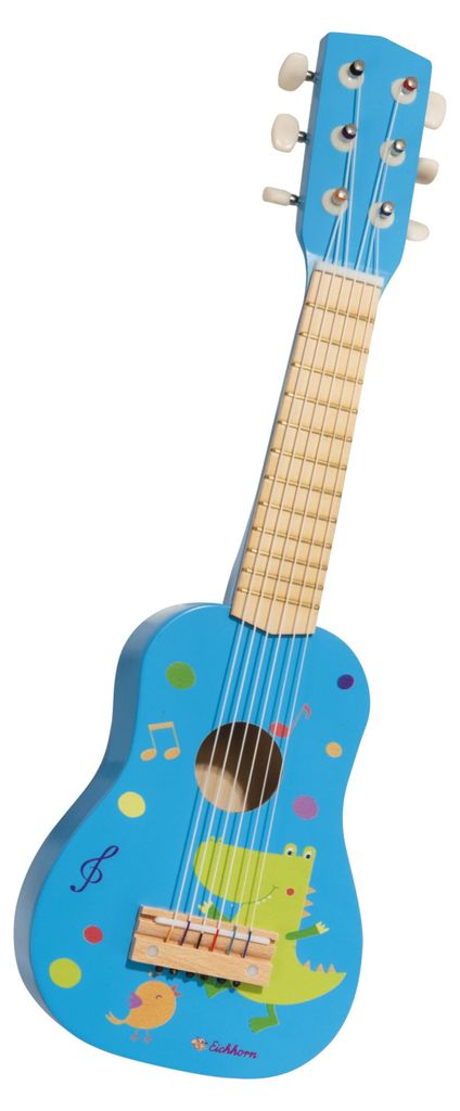 Eichhorn – Gitarre für Kinder – Blaue Kindergitarre, Produktbild 