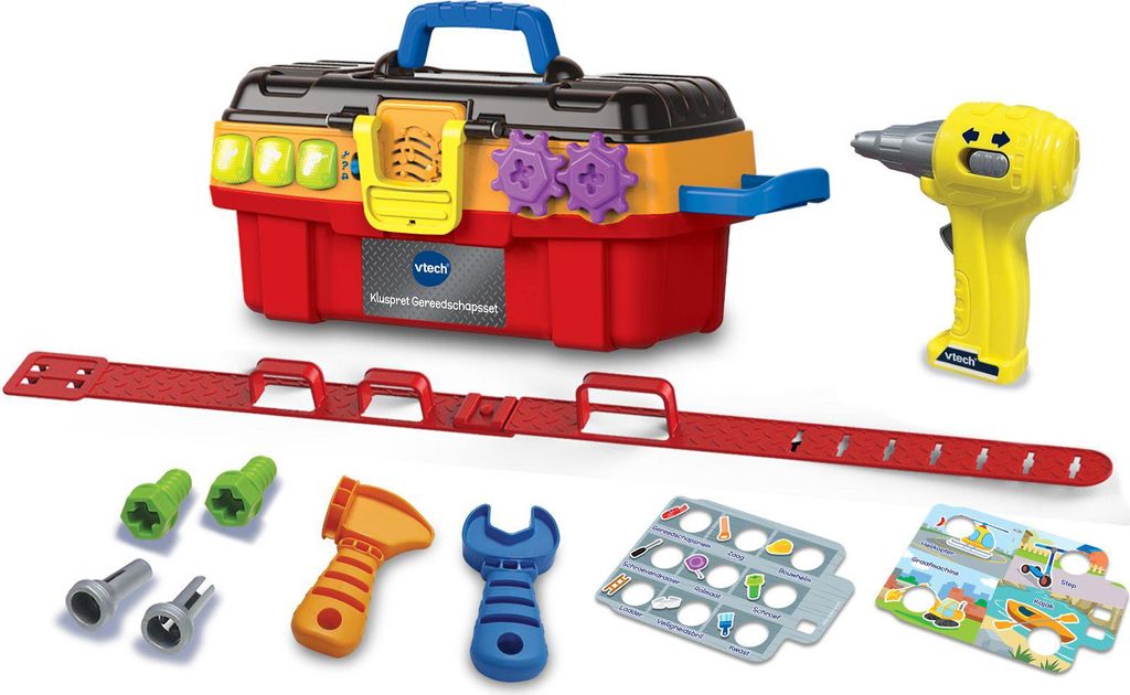 VTech Werkzeugset Lernspielzeug für Kleinkinder und Vorschulkinder