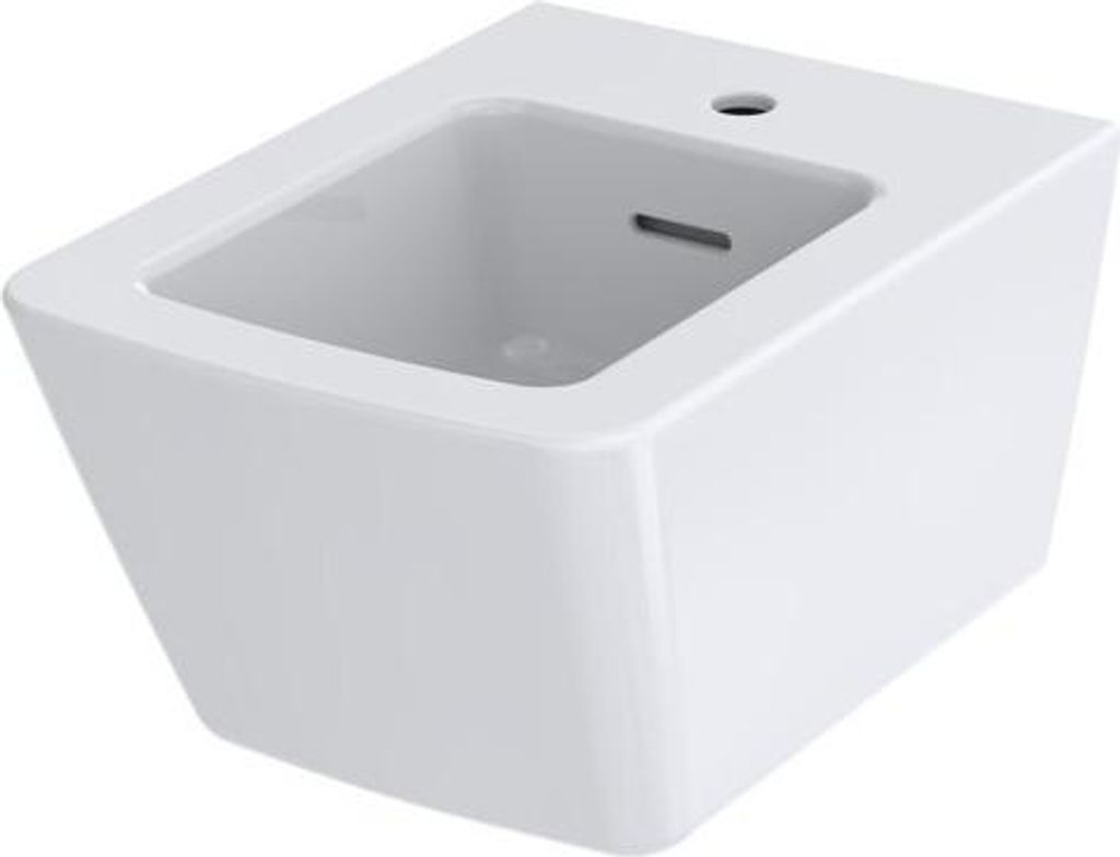 TOTO SP Wand-Bidet, mit Hahnloch und Überlauf, 380x540x290mm, Cefiontect, B532E