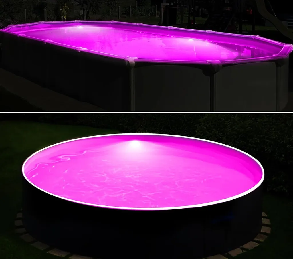 Éclairage LED pour Piscine RGB 12V 15W - Pack de 2 Spots avec Télécommande - 4