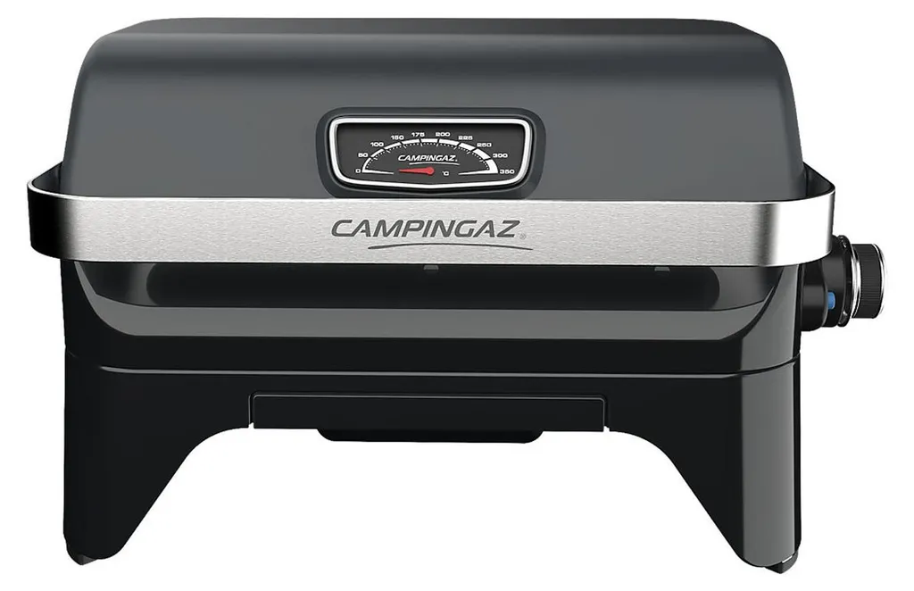 Barbecue Attitude 1200 2go CV Brûleur Blue Flame et fonte émaillée noir