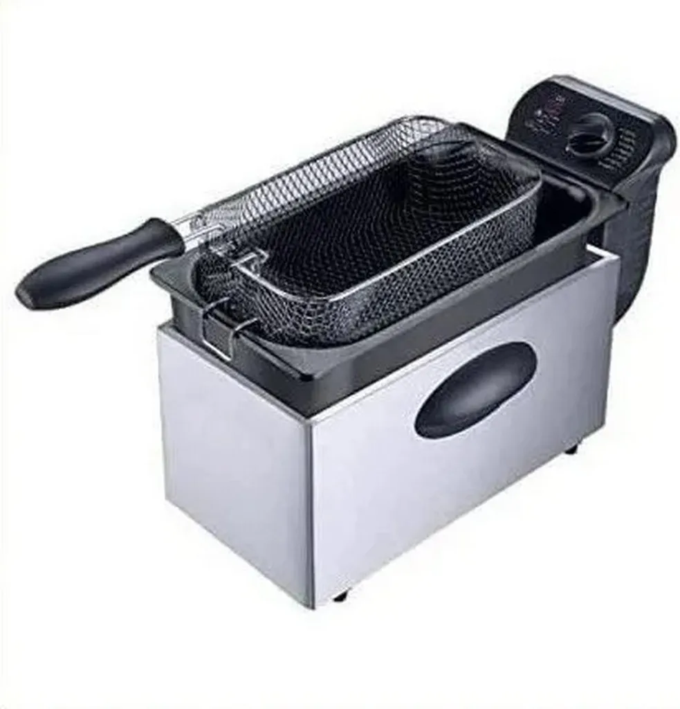Friggitrice Inox 3 Litri 2000W Little Balance 8521 | Riscaldamento Rapido