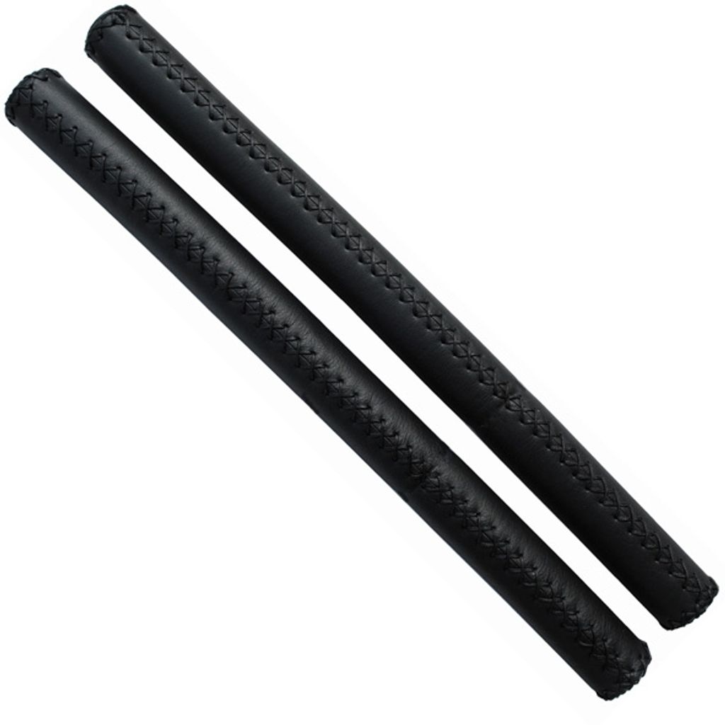 Velo lenkergriffe Leder 40 cm Ø22,2 mm schwarz pro Satz