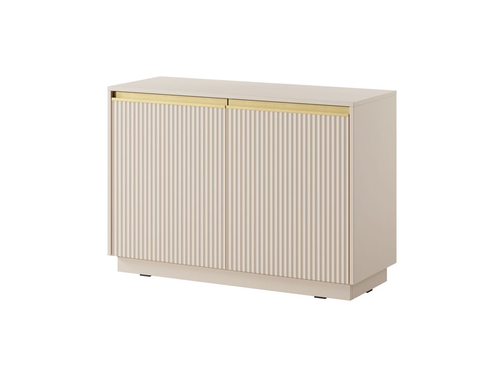 AX LIVING Kleine Kommode Lirio K103 103 cm modern und stilvoll, beige