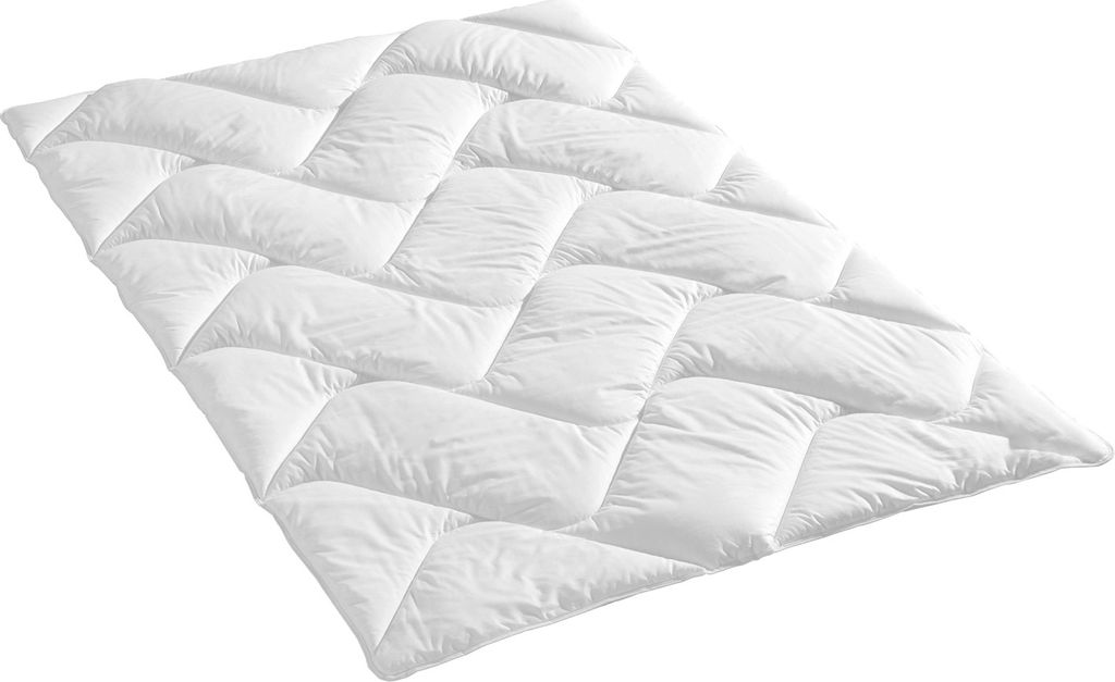 Steppbett - 135 x 200 cm - Baumwollbezug - Markenfaserfüllung