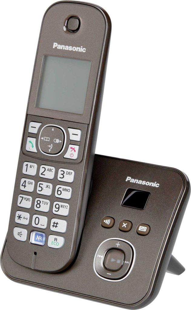 Panasonic KX-TG6821GA Téléphone sans fil avec AB mocca Image du produit 