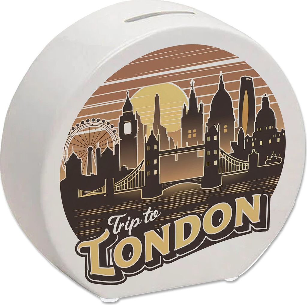 Trip to London - London Cityscape Spardose