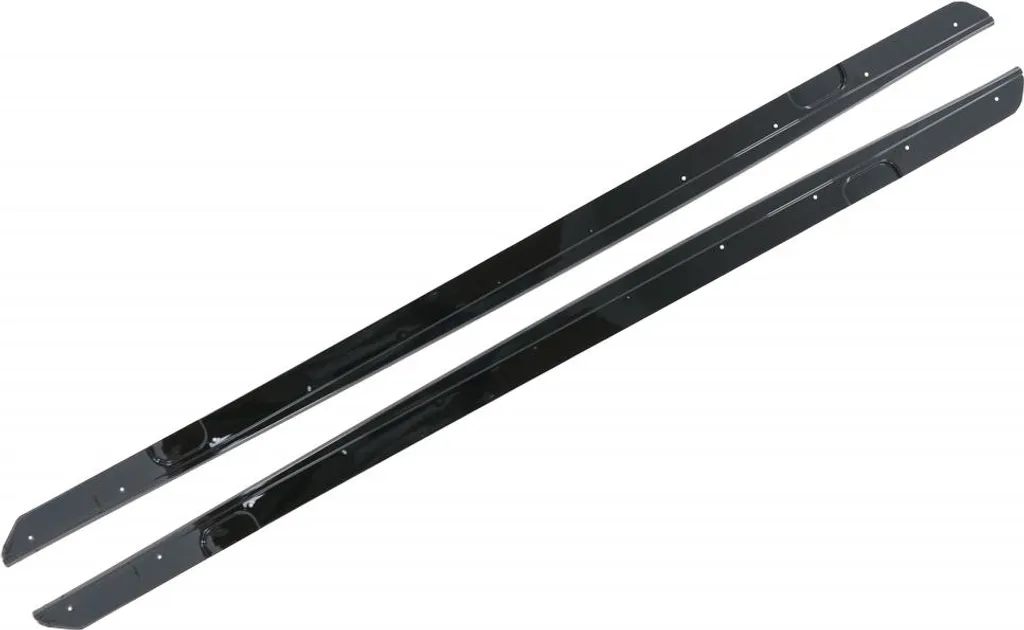 Bas de caisse BMW 2 F22 F23 Noir Brillant : Look M-Performance 2014+