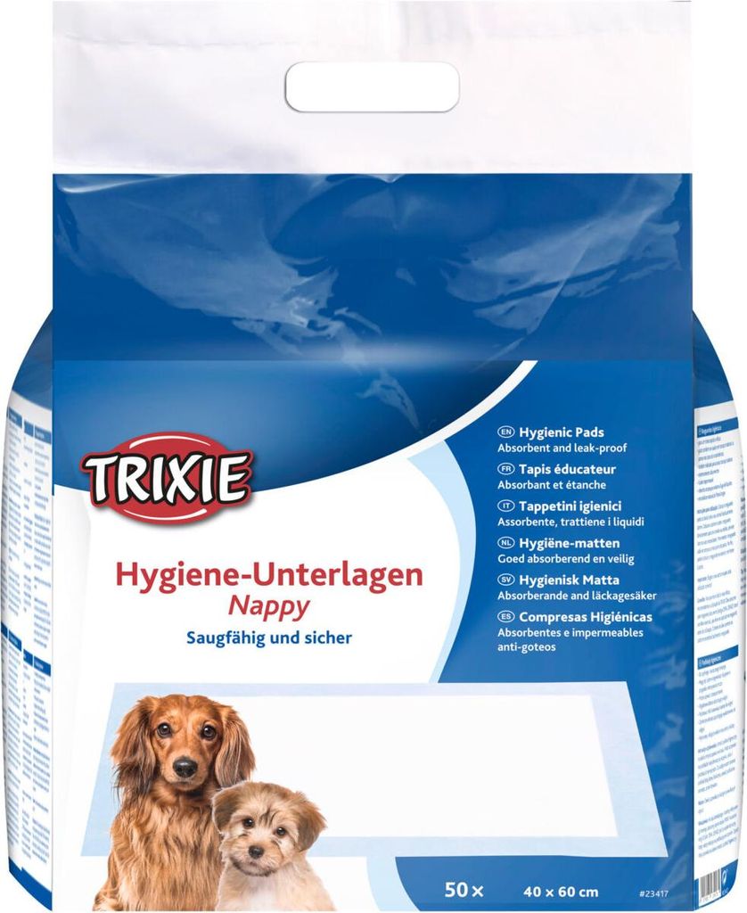 TRIXIE Hygiene-Unterlage Nappy - diverse - 40 × 60 cm Produktbild 
