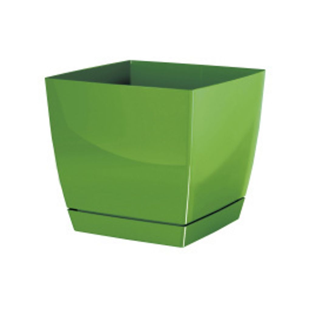 doniczka 12x12cm Coubi Square P DUKP120-370U oliwkowa Zdjęcie produktu 