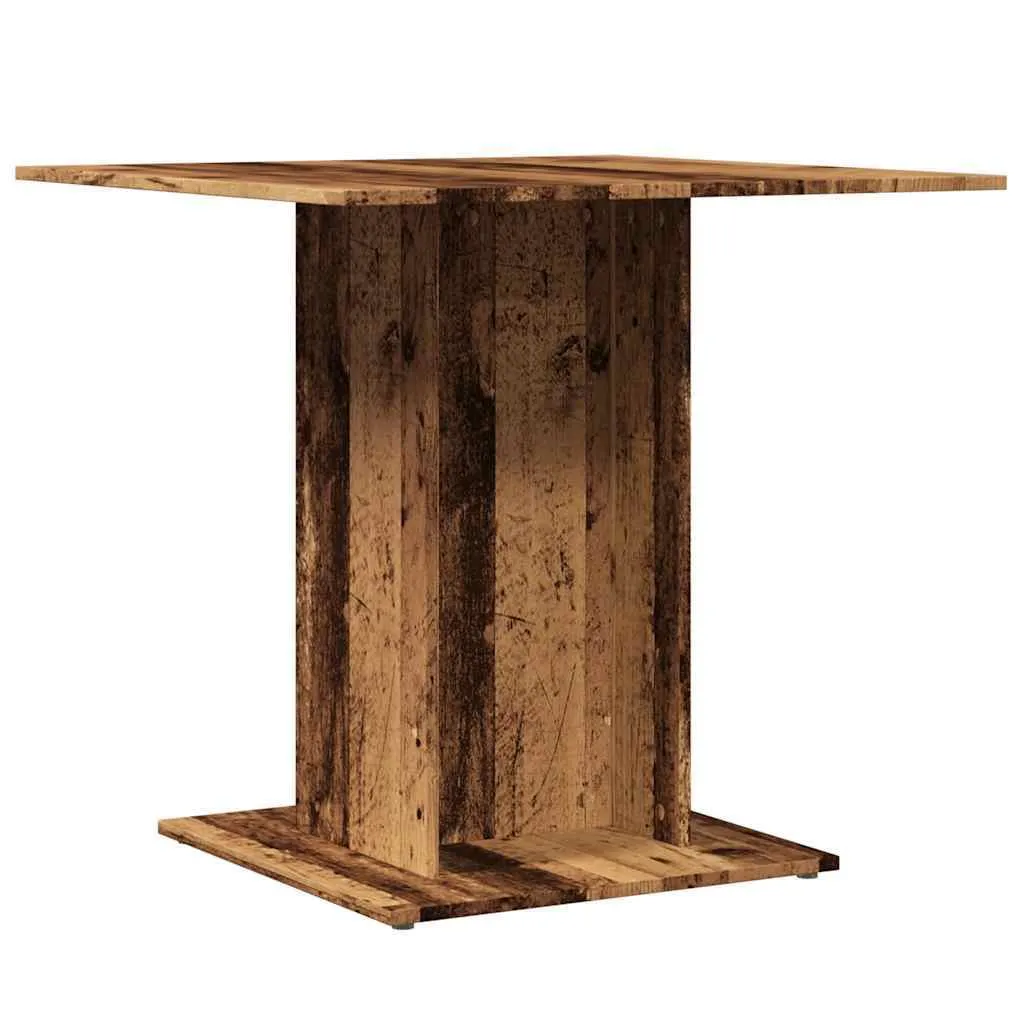 Tavolo da Pranzo Maison Exclusive 80x80 cm Legno Antico Design - 2