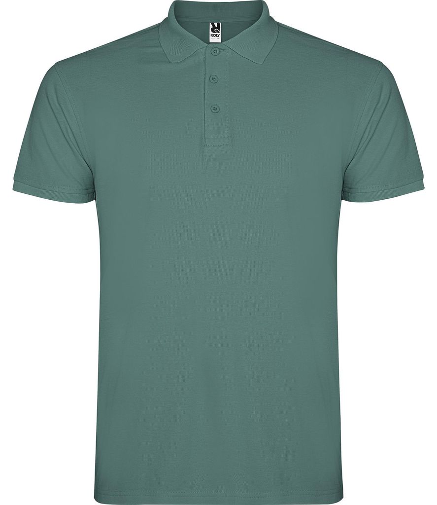 Roly - "Star" polohemd voor heren, model LT5493 (XXL) Productafbeelding 