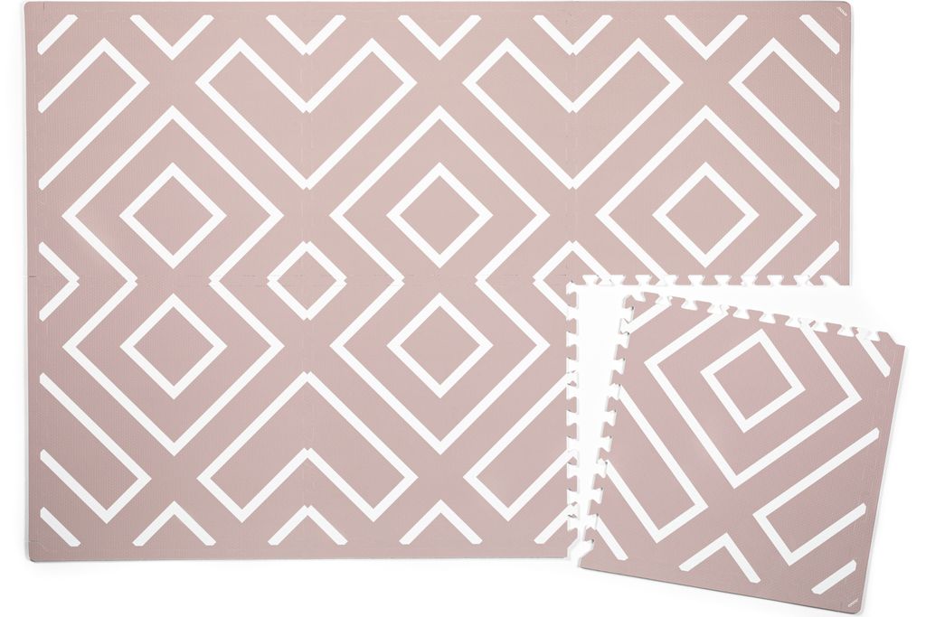 eeveve Puzzle Spielmatte, Farbe:Modern Blocks - Old Pink Produktbild 