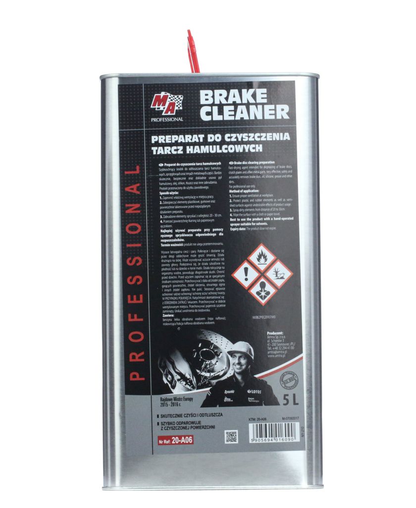 MA Professional Brake Cleaner Bremsscheibenreiniger 5L Produktbild 