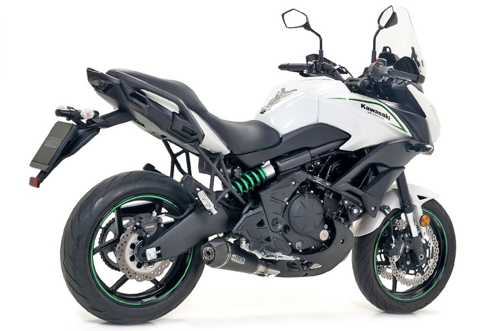 ARROW Auspuff X-KONE für Kawasaki Z650 / Ninja 650 / Versys 650 2017-2020, Edelstahl (Nur mit ARROW