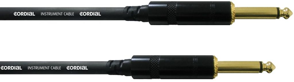 Cordial CCI 0.6 PP Audiokabel 0.6 m 6.35mm Schwarz